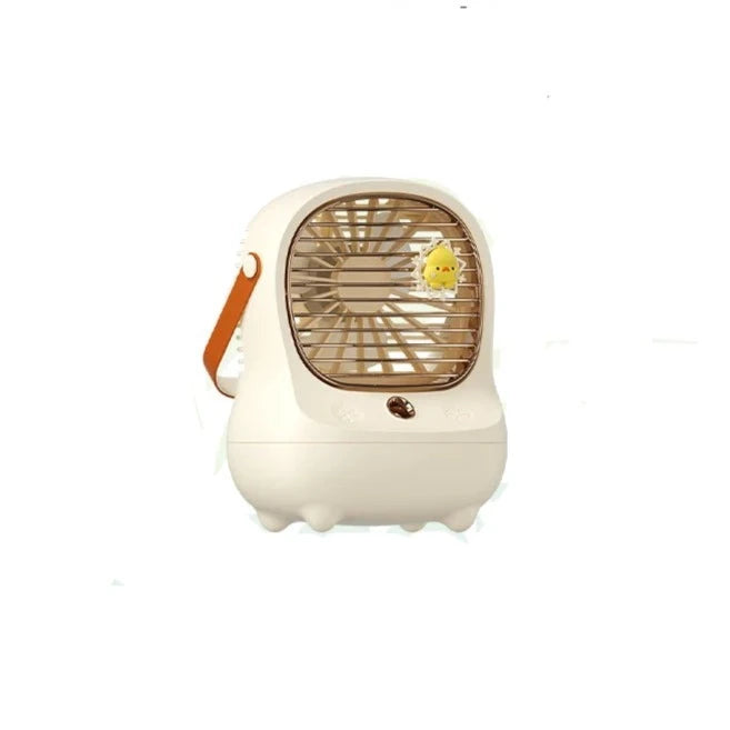 Mini Wireless Portable Desktop Fan With Air Humidifier Water Sprayer