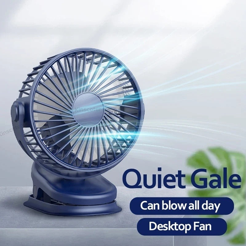F01 Portable Mini Desktop Clip Fan