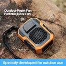 6000mAh FDQ-215 USB Rechargeable Mini Portable Hanging Neck Fan Waist Fan