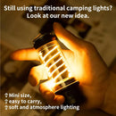 Outdoor Rechargeable Tent Light Multifounction Camping Lamp
