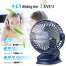 F01 Portable Mini Desktop Clip Fan