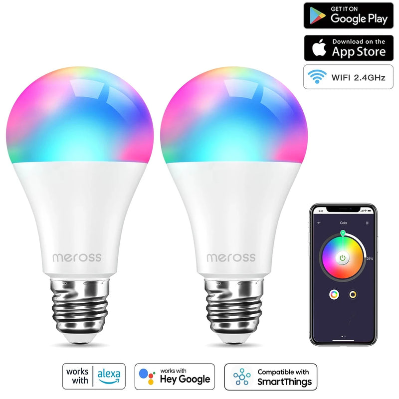 WiFi Smart Light Bulb LED RGBWW Lamp
