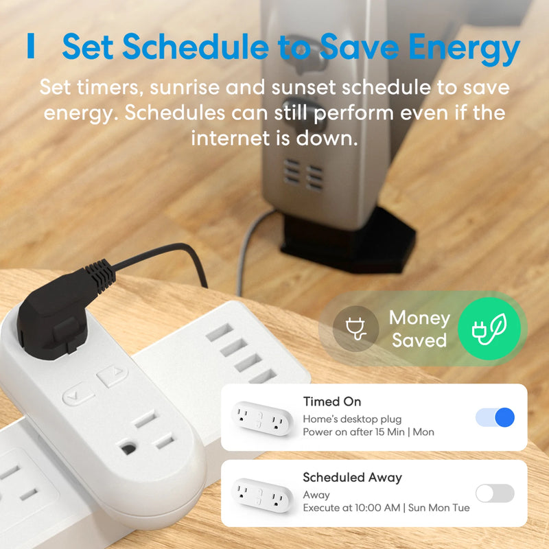 HomeKit 2 In 1 WiFi Dual US Smart Plug Outlet