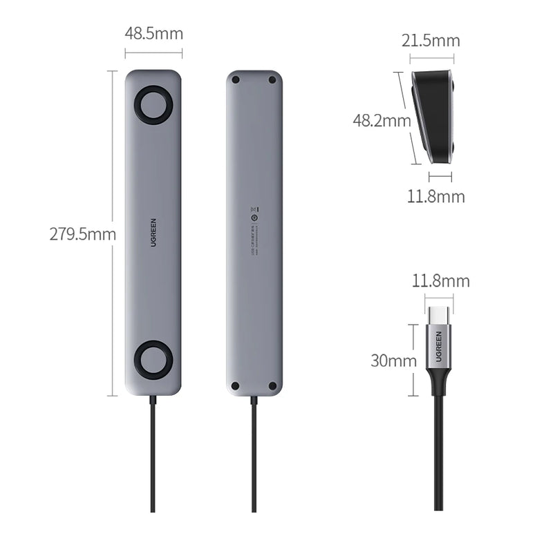 11-in-1 HUB USB C Adapter Docking Station