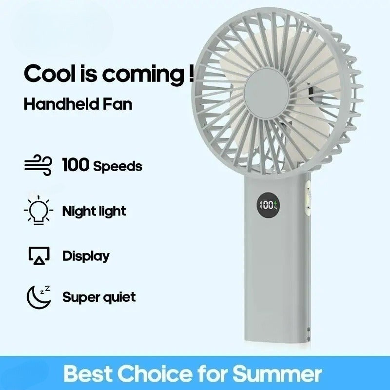 3600mAh Rechargeable Portable Handheld Fan