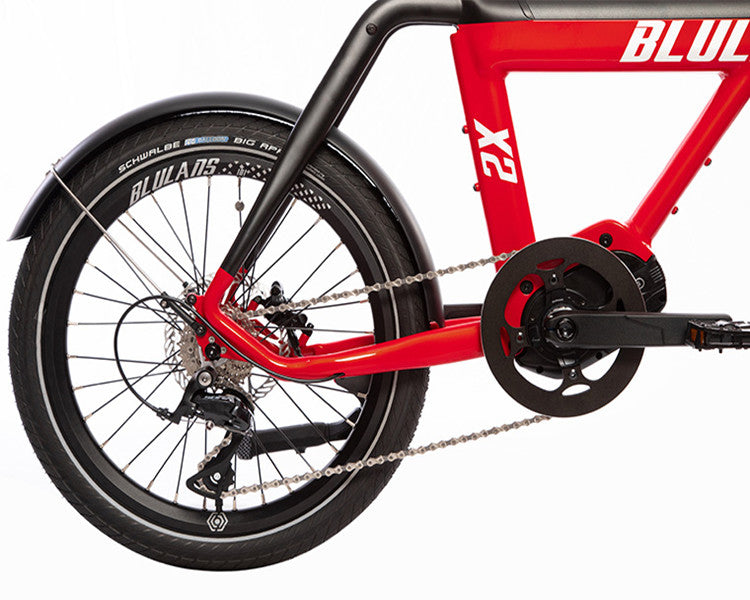 Blulans X2 10.4Ah 374.4Wh 350W Aluminum Alloy Electric Bike E-bike