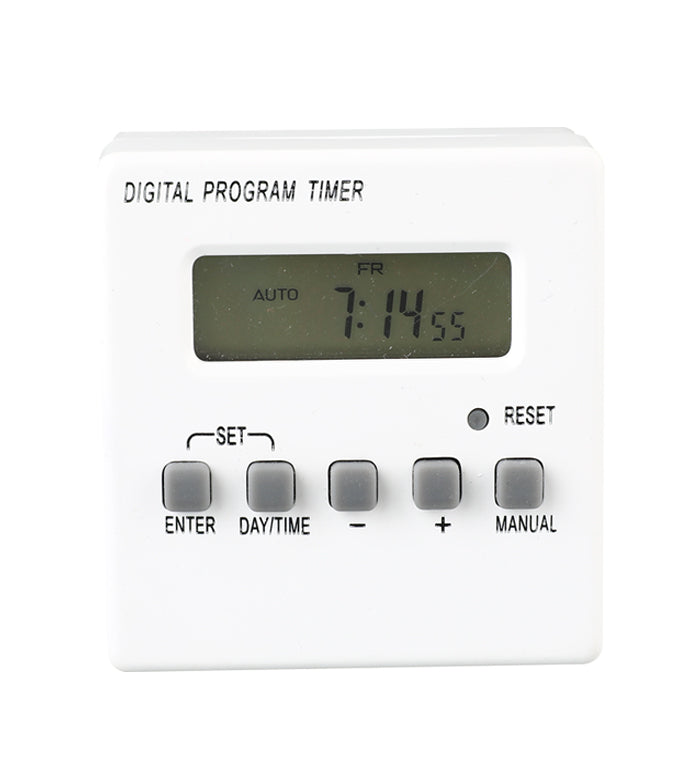 ETU-37A USA Standard 7 Days Weekly Programmable Automatic Digital Timer Plug Sockets Switches