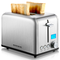 2 slices stainless steel electric commerical bread toaster