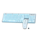 LT 600 2.4GHz Slim Full-Sized Silent Wireless Keyboard and Mouse Combo