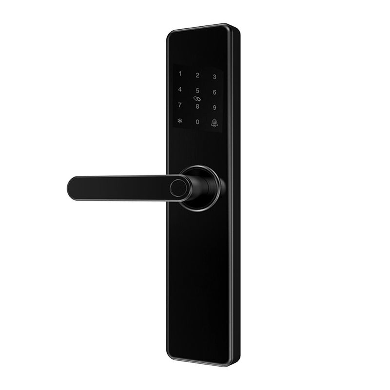 Fingerprint Lock Smart Card Digital Door Lock Home Security Mortise Key Lock