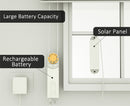 Smart App Control Smart Curtain Motor System With Solar Panel Rechargeable