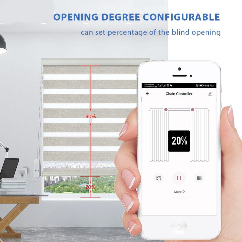 Smart Life App Control Smart Curtain Blinds Motor Track Accessories