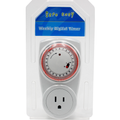 TU-01A USA Standard Programmable Manual Mechanical Timer Plug Sockets Switches