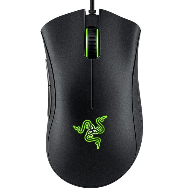 Razer DeathAdder Essential Wired Gaming Mouse Mice 6400DPI Optical Sensor 5 Independently Buttons For Laptop PC Gamer