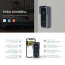 C600 WiFi Video Doorbell Camera Smart Home Security Camera Door Bell