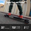 Max 4 Pro 4.4Ah Longboard Truck Hub Motor Dua Electric Skateboard