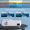 V53 5G WiFi Projector 1080P Full HD 230; Large Screen LED Portable Outdoor Projector Built-in Speaker Video Projector