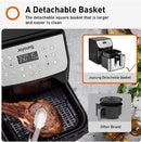 VF590 5.8 Quart Air Fryer Customizable Smart Cooking Programs 13-in-1 Digital Touchscreen Non-Stick Air Fryer Basket