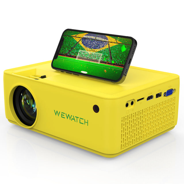 V10G Brazil Custom Edition 8500Lumens Portable Projector Native 1024*720 HD 1080P Supported Home Mini Movie Projectors