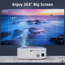 V70 Native 1080P 5G WiFi Projector 320 ANSI Lumen Full HD Home Outdoor Movie Video Projectors