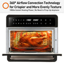 28QT Air Fryer Toaster Oven Convection Oven 13 Preset Functions